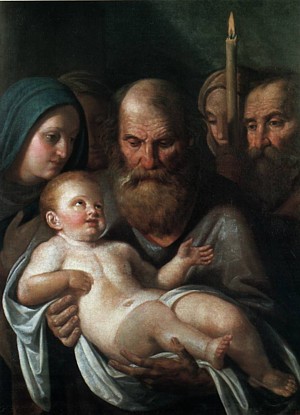 Day 3 - Simeon with baby Jesus