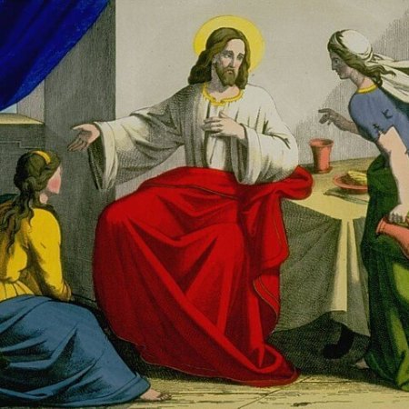Jesus, Mary and Martha. Image courtesy of turnbacktogod.com