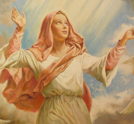 Virgin Mary Assumption. Image courtesy of turnbacktogod.com